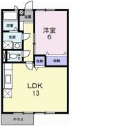 鳴原壱番館の間取り画像