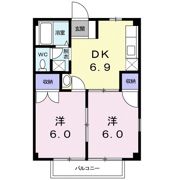 ドミールKの間取り画像