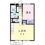 ムーンパレスの間取り画像