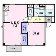 ビバーチェBの間取り画像