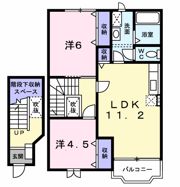 ハイムアヅマの間取り画像