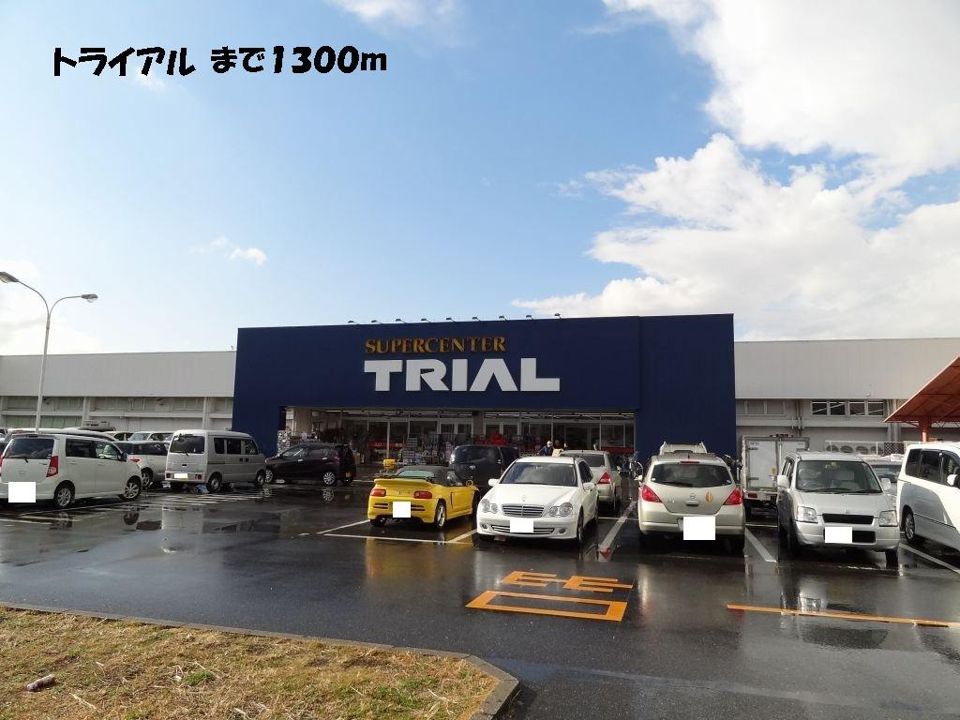 近くのトライアルまで1,300m（徒歩17分）