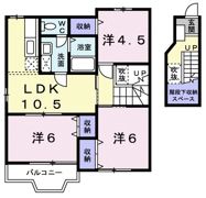 ファミール村松の間取り画像