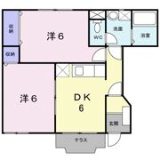 リバーパーク Aの間取り画像
