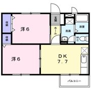 ルミエールコート Cの間取り画像