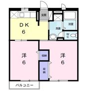 ラックWATANABEⅠの間取り画像
