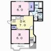 ボヌール Bの間取り画像