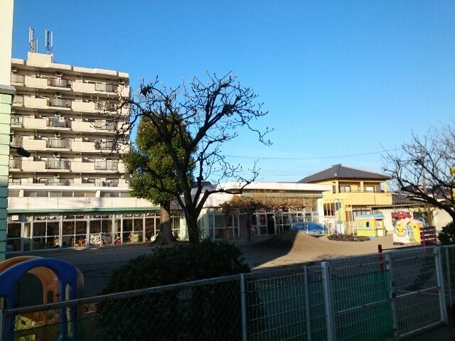 近くのはちの木こども園まで600m（徒歩8分）