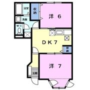 コーポ藤Ⅱの間取り画像