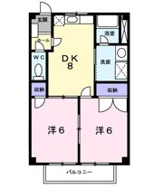 トレジャー1号館の間取り画像