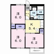 サニーハイツBの間取り画像