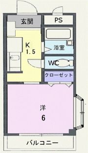館町ガーデンHITSの間取り画像