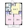 コーポコマツの間取り画像