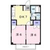 コーポコマツの間取り画像