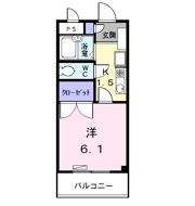 アメニティ名駅の間取り画像
