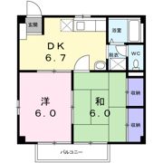 YNハイツCの間取り画像