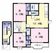 エクセルコート美和2の間取り画像