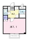 オーキッドテラス平井の間取り画像