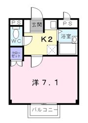 オーキッドテラス平井の間取り画像