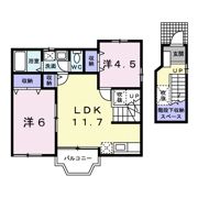 ハイツ・ドミールの間取り画像