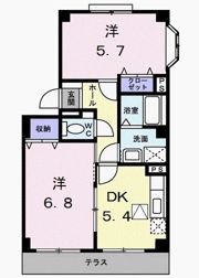ラフィーネ・プロムナードⅡの間取り画像
