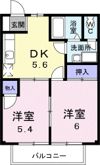 リバーサイド鬼怒Aの間取り画像