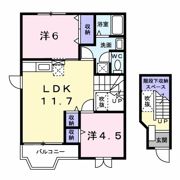 エルセレ 坂本の間取り画像
