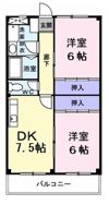シアトリカルみずほ台Ⅲの間取り画像