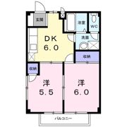 アメニティ－あずみ野Cの間取り画像