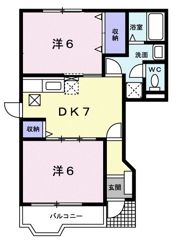 グレイスフルハイムヤマモトの間取り画像