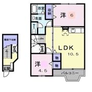 グレイスフルハイムヤマモトの間取り画像