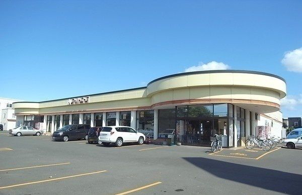 近くのスーパーエース屯田店まで400m（徒歩5分）