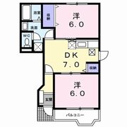 マノワールAの間取り画像