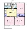 サンハイツ Aの間取り画像
