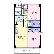クレールコートの間取り画像