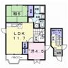 メルベーユの間取り画像