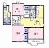 アムール・ハザカCの間取り画像