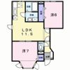 アムール・ハザカDの間取り画像