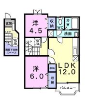 エクセル南江戸の間取り画像