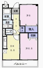クインシー15の間取り画像