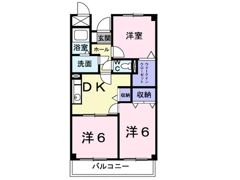パレ・サンパティークの間取り画像
