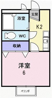 ラフォーレ西之庄の間取り画像