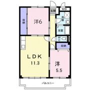 サニーヒル朱雀の間取り画像