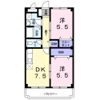 メゾンノウブルの間取り画像