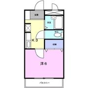 ラカーサ壱番館の間取り画像