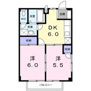 エスペランサ井上の間取り画像