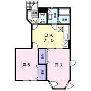 クレアガーデン C棟の間取り画像