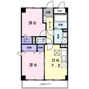 ソレーユ，松岡の間取り画像