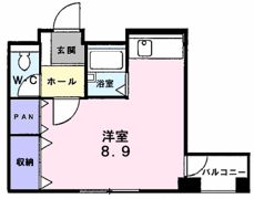 イーストモートの間取り画像