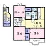 グリーンヒルズ Cの間取り画像